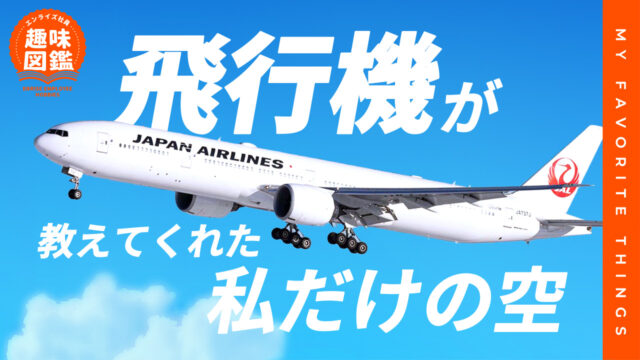 飛行機が教えてくれた私だけの空【エンライズ社員の趣味図鑑】